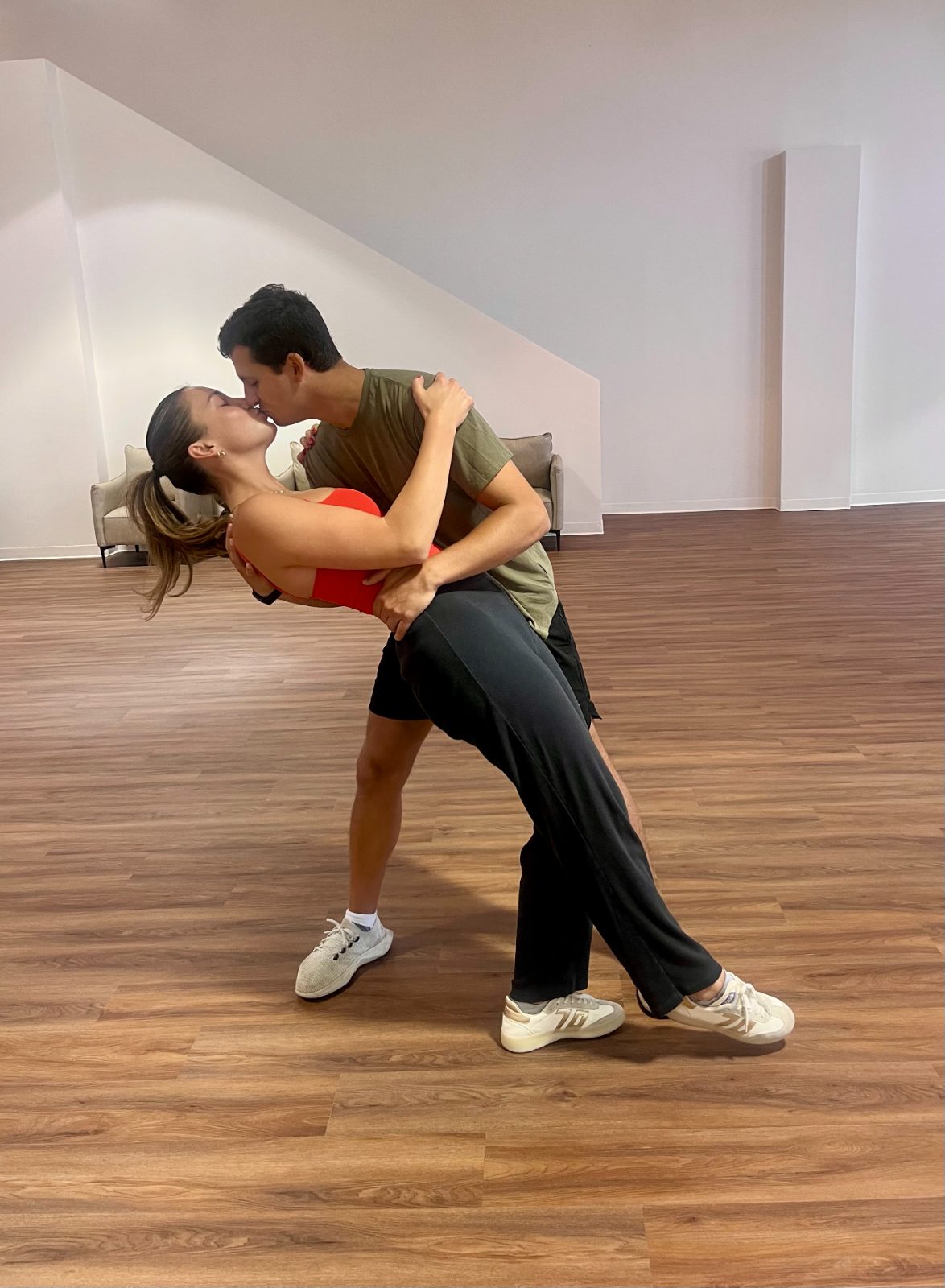A couple dancing at Arthur Murray Mt. Pleasant